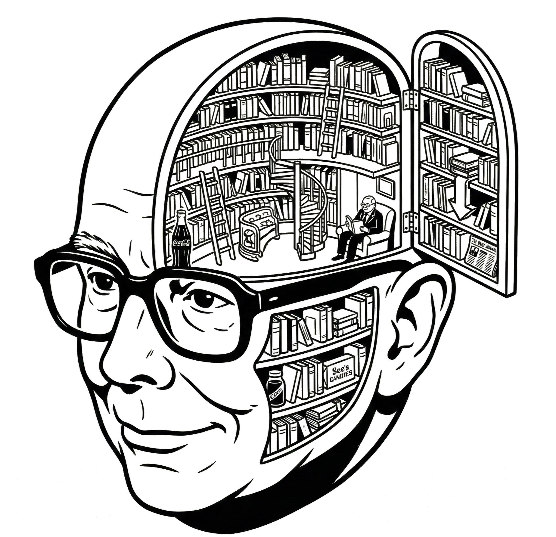 Charlie Munger, founder portrait